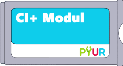 CI+ Modul von Pyur