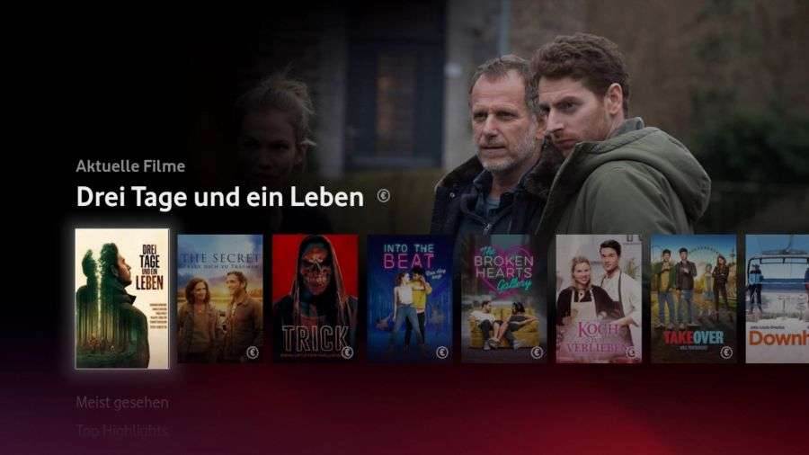 Vodafone GigaTV Videothek VOD