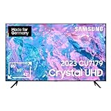 Samsung Crystal UHD CU7179 43 Zoll Fernseher (GU43CU7179UXZG, Deutsches Modell), PurColor, Crystal Prozessor 4K, Motion Xcelerator, Smart TV [2023], Schwarz